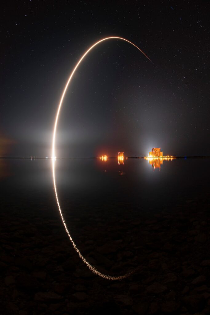 Falcon 9 de la mission Starlink 21